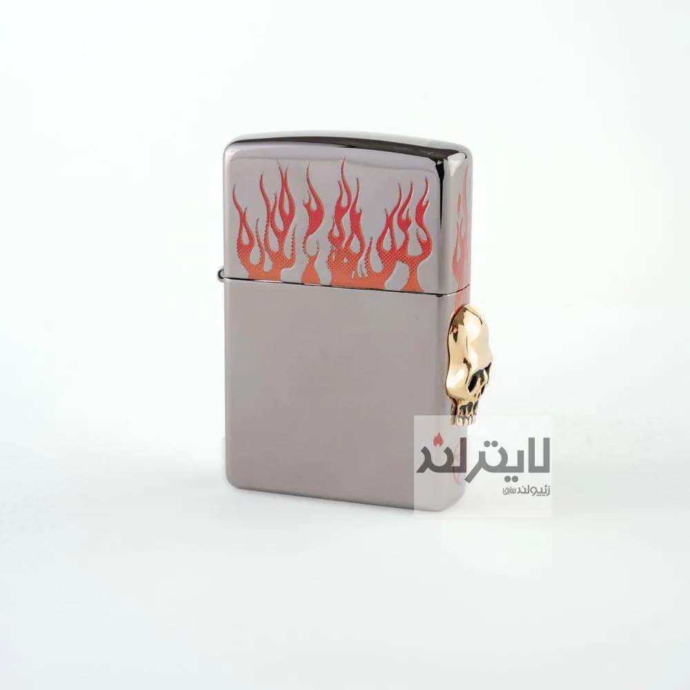 فندک زیپو مدل Hell Gate Skull 2461-red — تصویر ۶