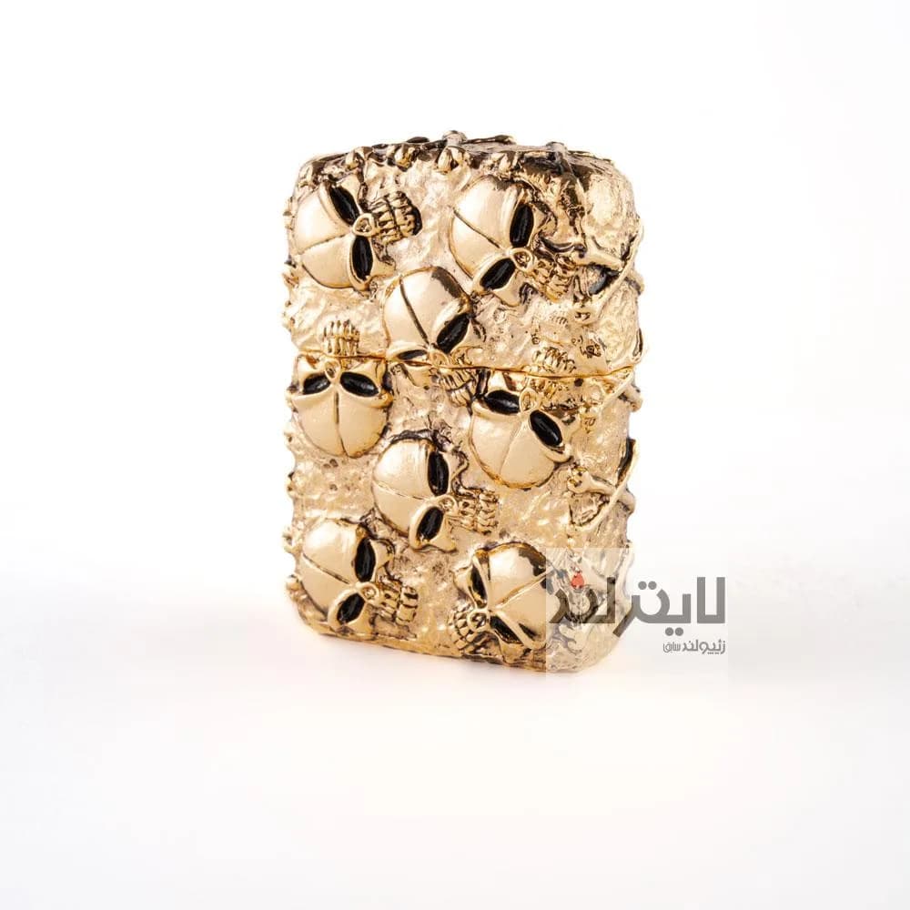 فندک زیپو مدل Metal Jacket Skull GIII 1200 — تصویر ۶