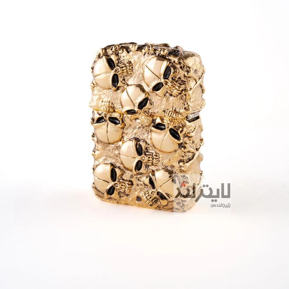 فندک زیپو مدل Metal Jacket Skull GIII 1200 — تصویر ۲
