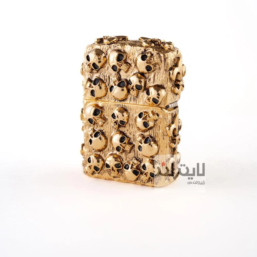 فندک زیپو مدل Metal Jacket Skull GII 1200 — تصویر ۲