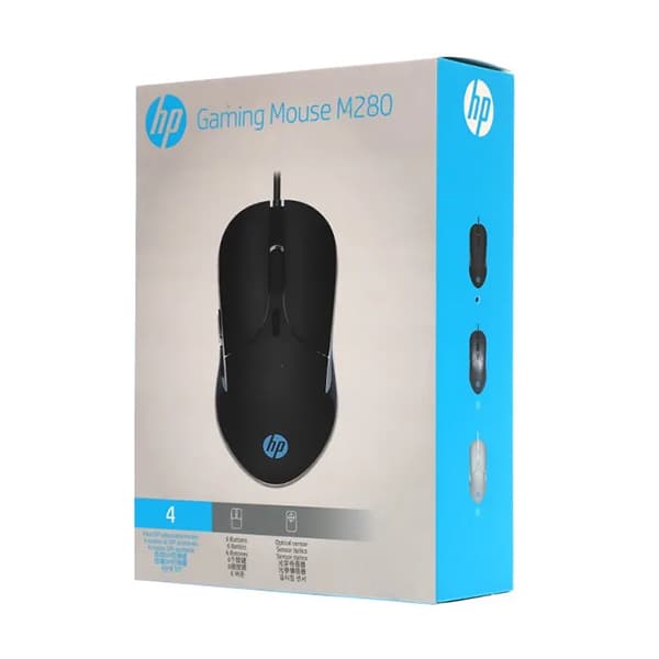 موس گیمی سیم دار شش کلید HP GR-M280 — تصویر ۶