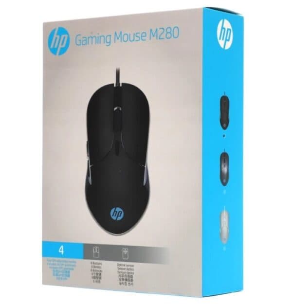 موس گیمی سیم دار شش کلید HP GR-M280 — تصویر ۴