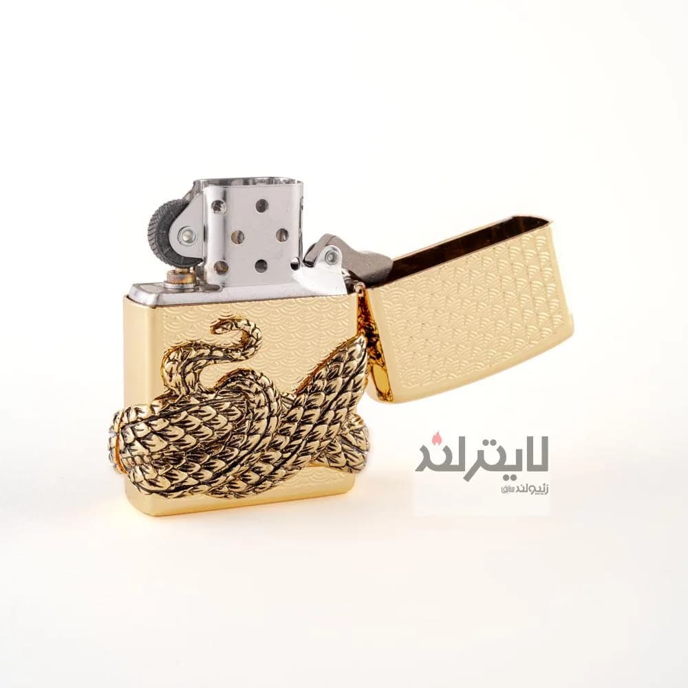 فندک زیپو مدل Snake Coil-GD — تصویر ۷