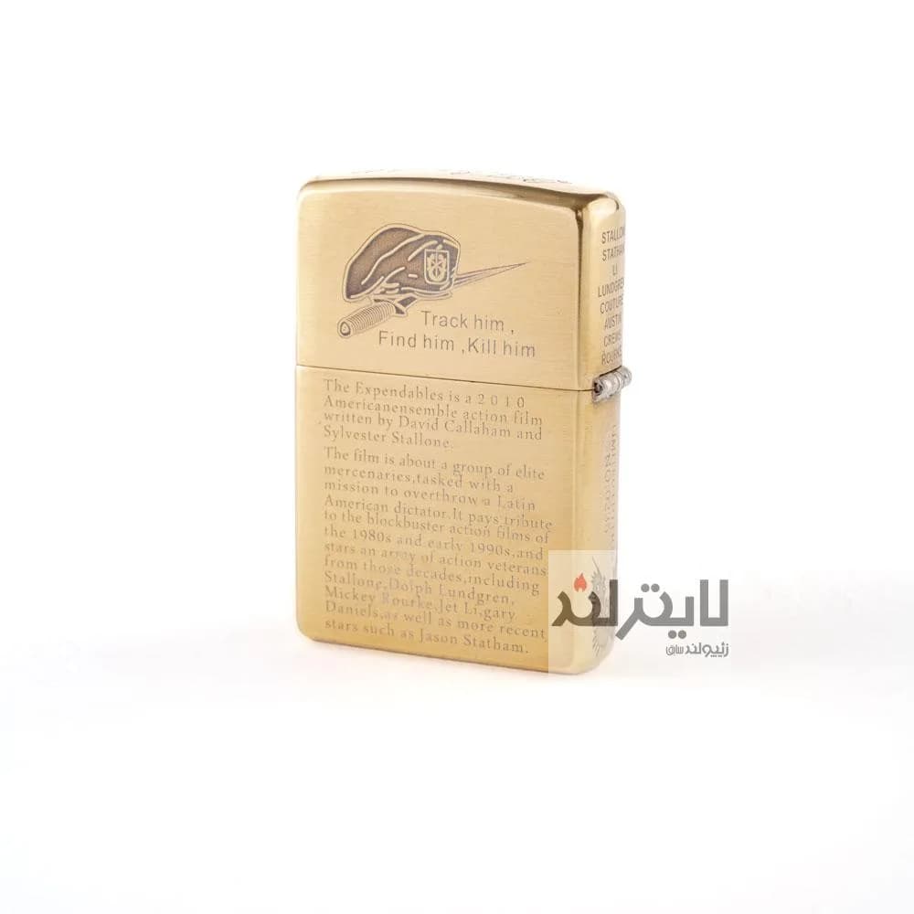 فندک زیپو مدل The Expendables کد CT116 — تصویر ۸