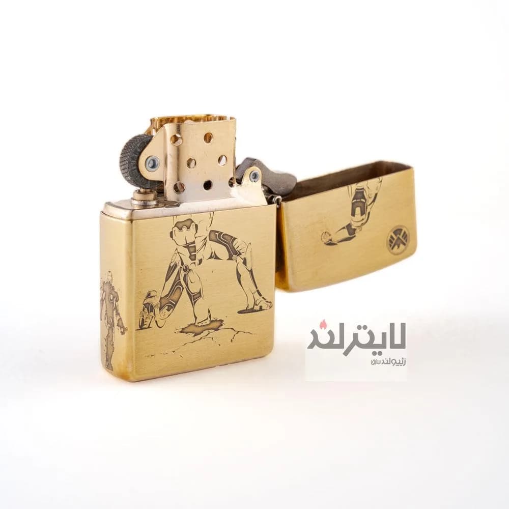 فندک زیپو مدل Iron man کد CT045 — تصویر ۴