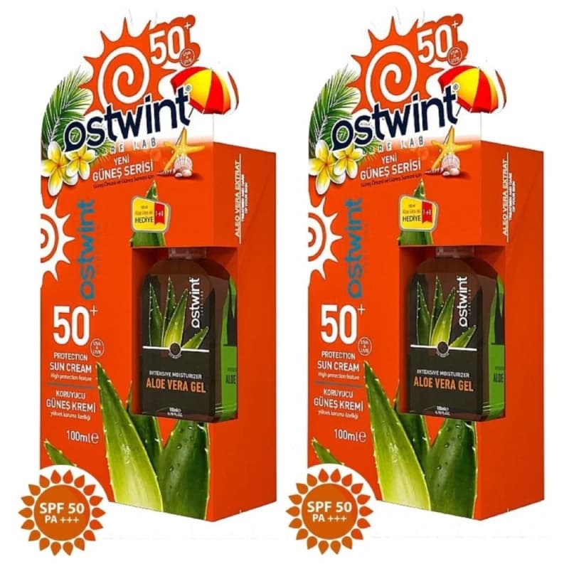 کرم ضد آفتاب استوینت SPF50 با ژل آلوئه ورا 100 میلی لیتر — تصویر ۴