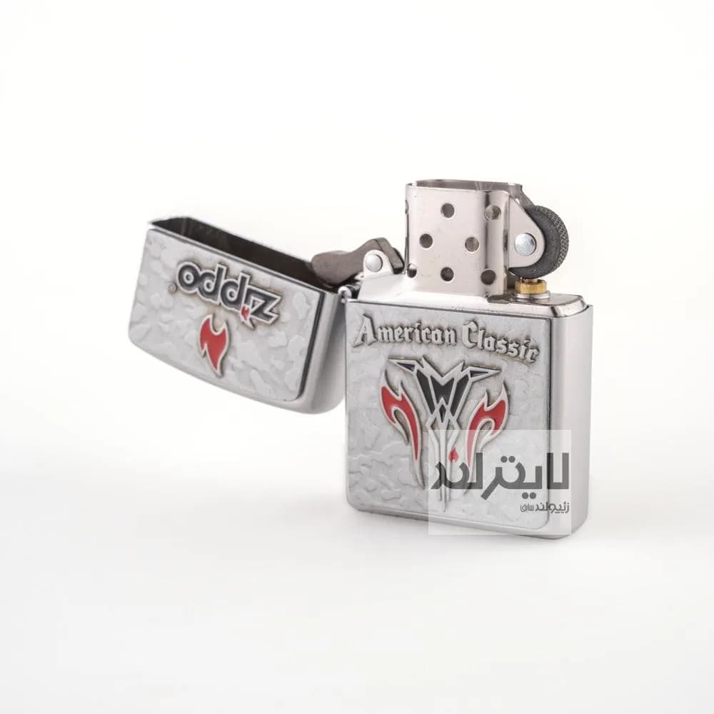 فندک زیپو مدل American Metal کد 21151 — تصویر ۳