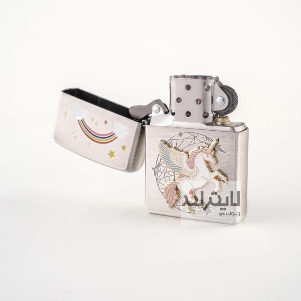 فندک زیپو مدل Unicorn — تصویر ۳