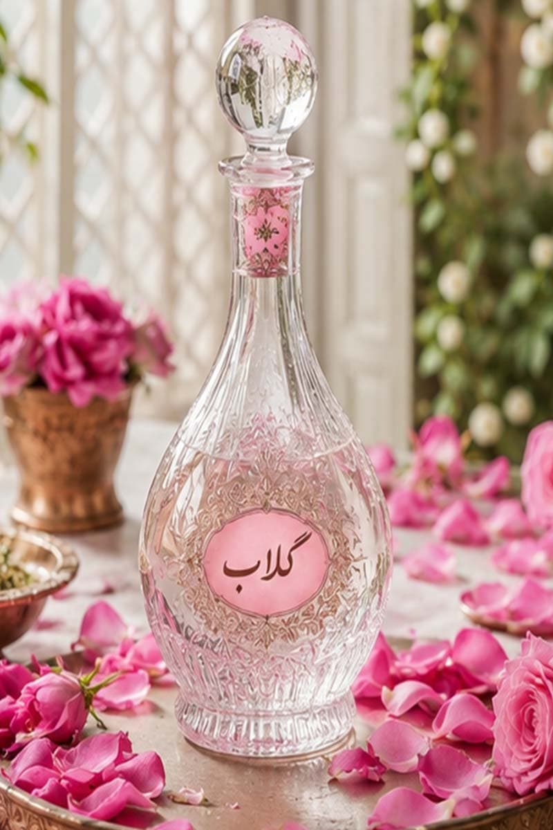 گلاب سنتی کاشان 1 لیتری