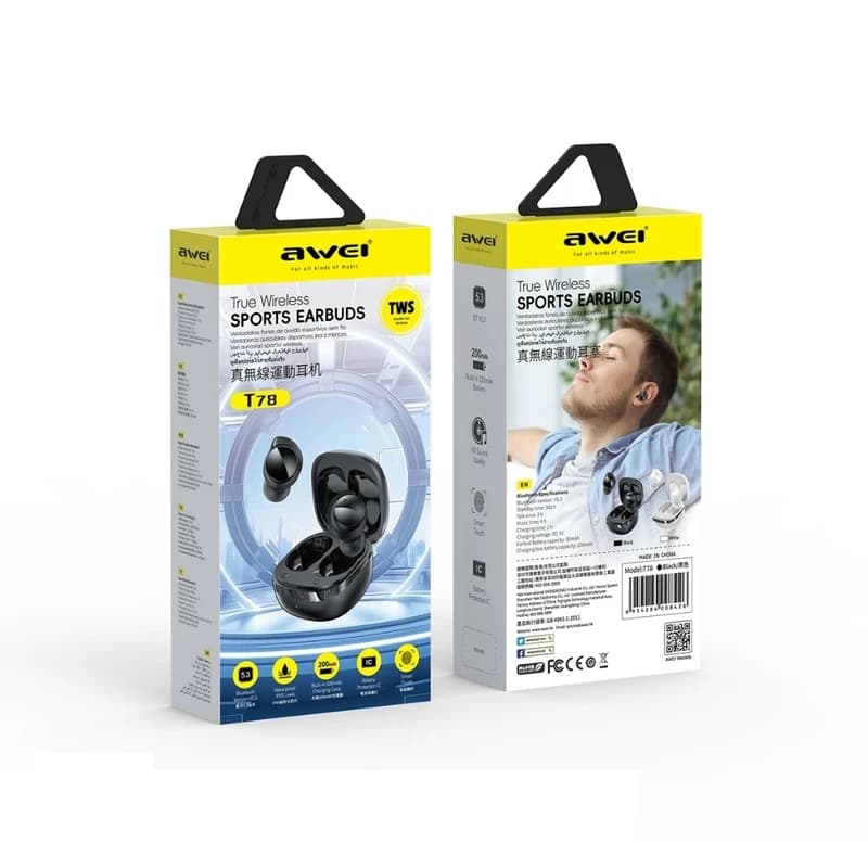 هندزفری بلوتوثی AWEI AW-T78 — تصویر ۲