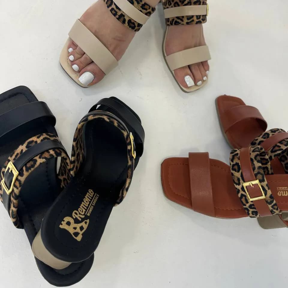 صندل پاشنه دار دوبند (212) — تصویر ۲