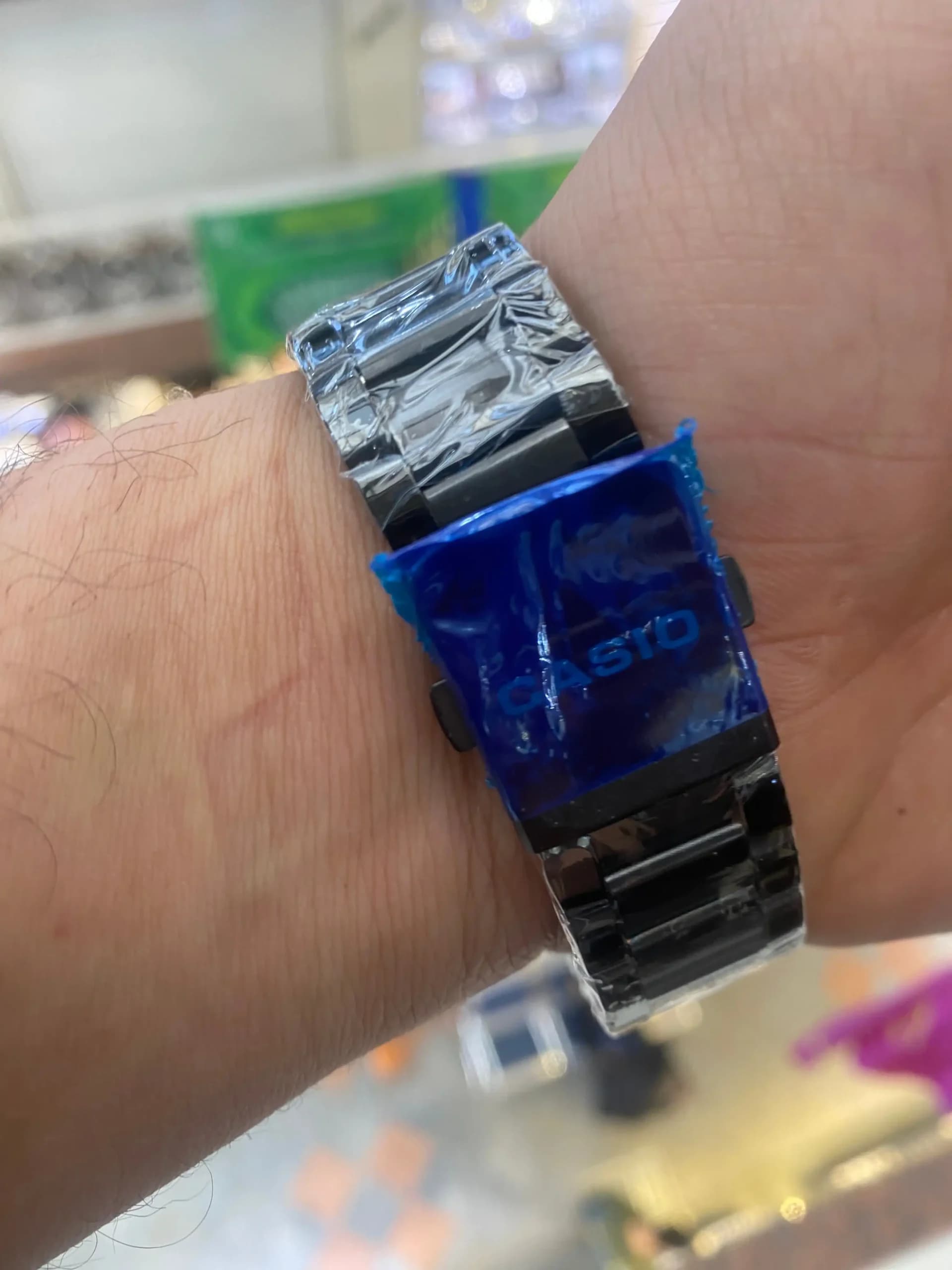ساعت مچی کاسیو Casio AMW-880D مشکی — تصویر ۳