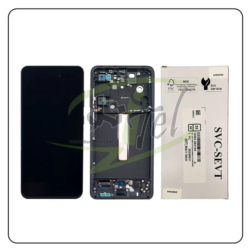 تاچ ال سی دی S21 FE شرکتی با فریم سامسونگ | Samsung G990 Touch & LCD — تصویر ۱۰