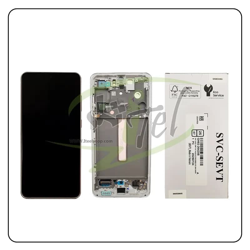 تاچ ال سی دی S21 FE شرکتی با فریم سامسونگ | Samsung G990 Touch & LCD — تصویر ۶