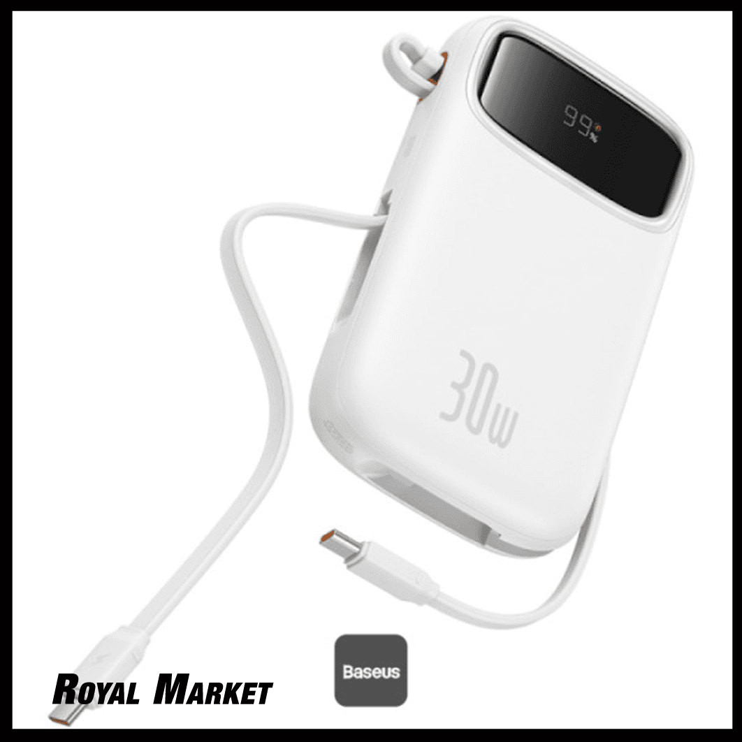 پاوربانک بیسوس QPow2 10000mAh 30W