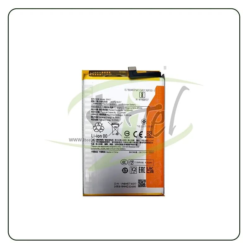 باتری اورجینال شیائومی Battery Xiaomi Redmi 13 | BN5T — تصویر ۲