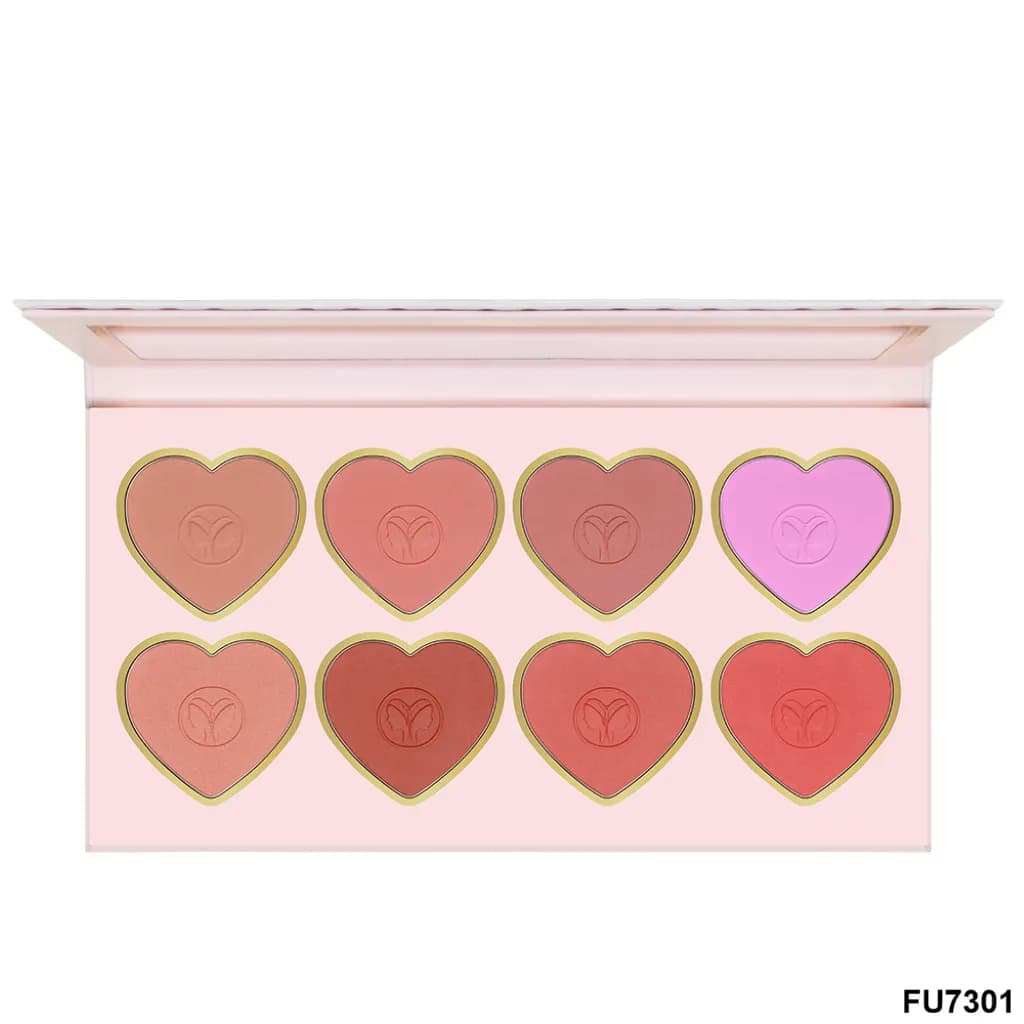 پالت رژگونه ۸ رنگ فیوچر میکاپ FU7301 — تصویر ۲