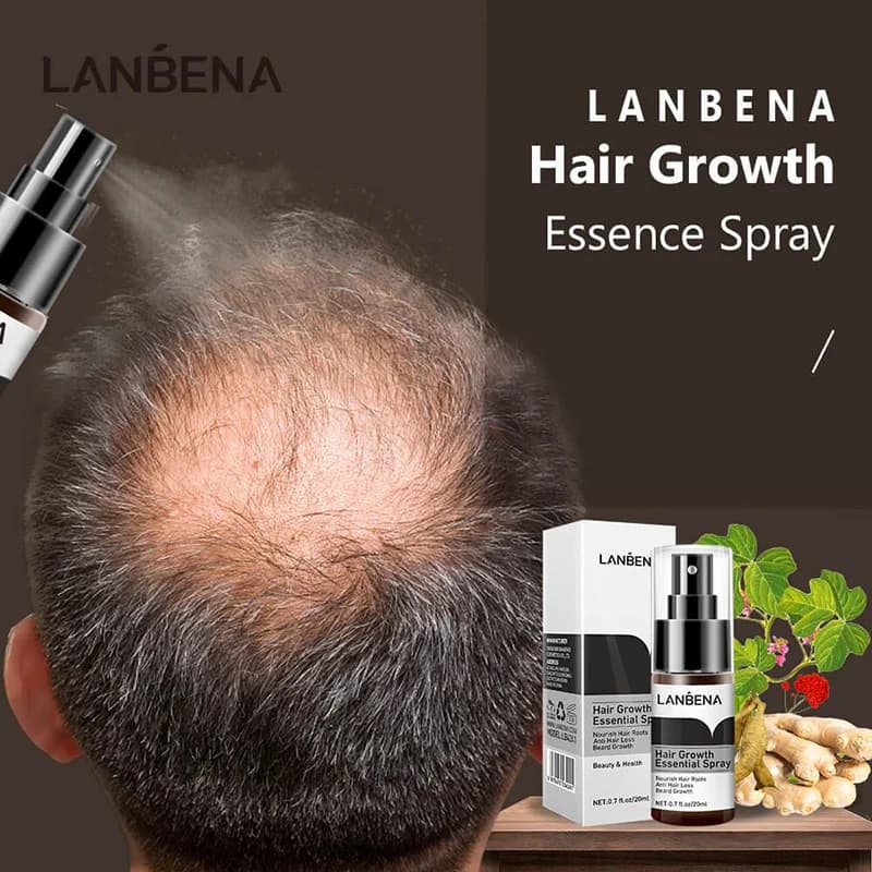 اسپری تقویت رشد مو لانبنا Lanbena — تصویر ۲