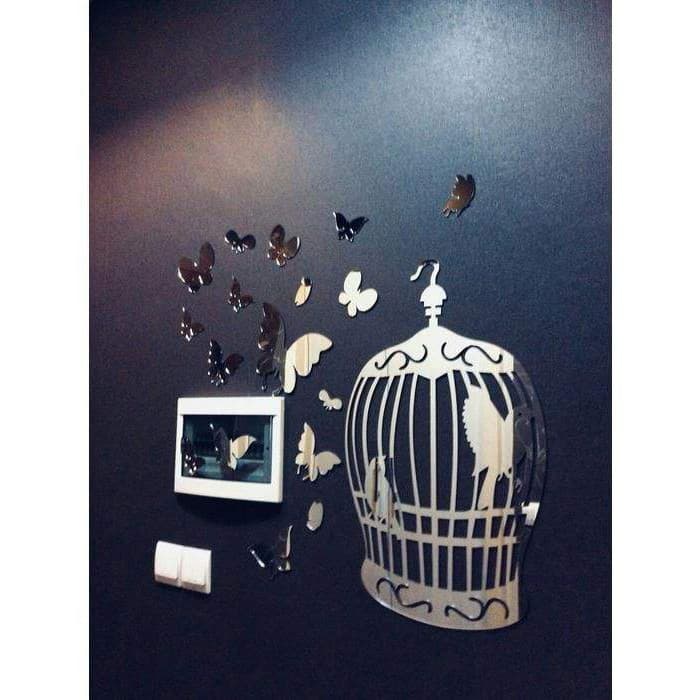 آینه دکوری آماتیس مدل قفس — تصویر ۵