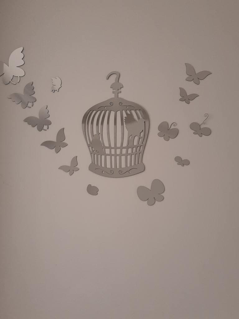 آینه دکوری آماتیس مدل قفس — تصویر ۸