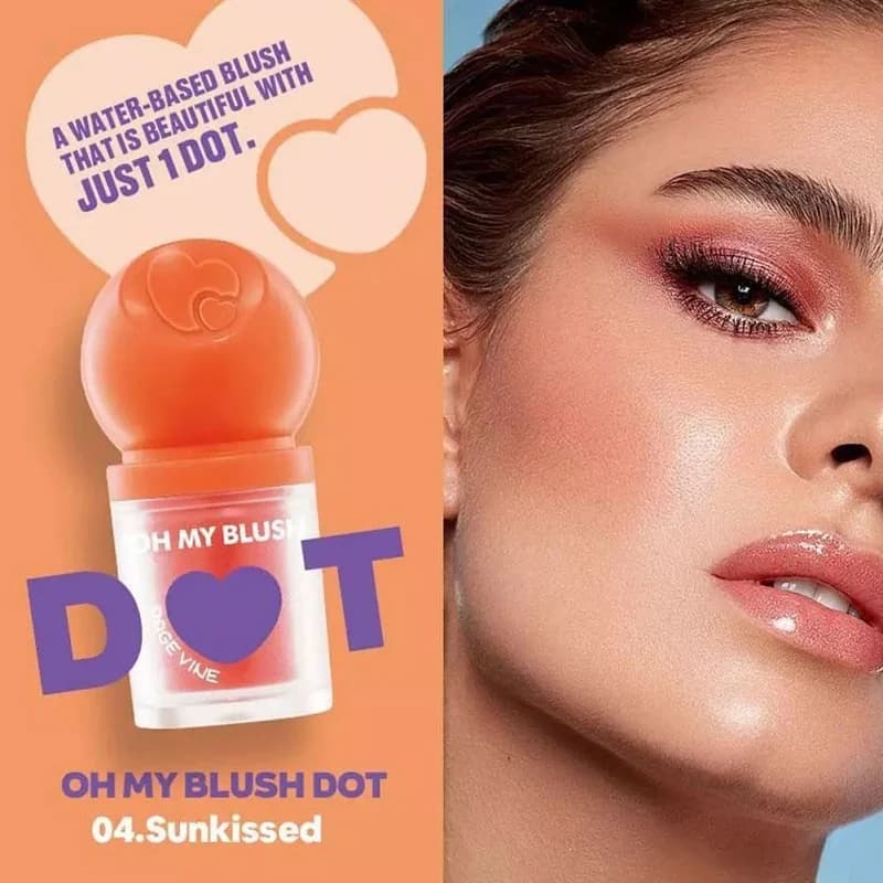 رژگونه مایع پددار OLIBOLLA مدل OH MY BLUSH