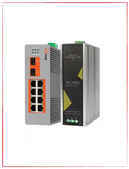 سوییچ شبکه صنعتی/ مدیریتی 8 پورت POE مکسرون مدل MSW-5208GPI-240I — تصویر ۷