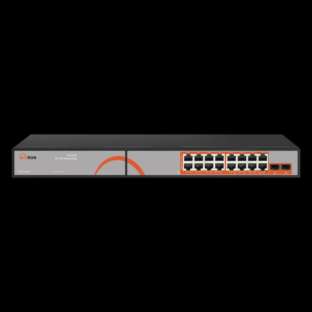 سوییچ شبکه 16 پورت Ethernet مکسرون مدل MSW-3216G