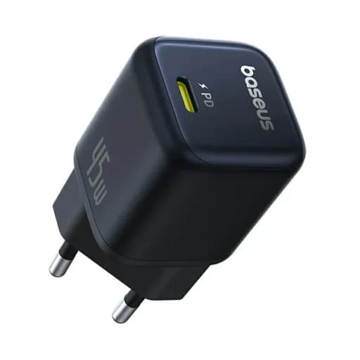 شارژر دیواری فست 45 وات باسئوس مدل Baseus PicoGo GaN