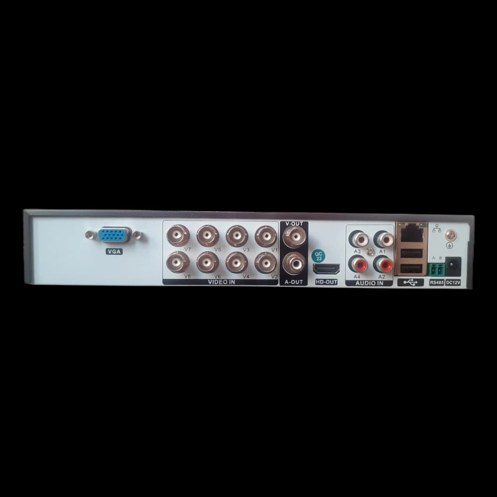 دستگاه ذخیره ساز (XVR) آپتینا مدل OHD-6108ZHN-A4 | آنالوگ | هشت(8) کاناله | کیفیت ضبط 5M-N / 1080N | ظرفیت 1 هارد | سرور داخلی | با چیپ های‌سیلیکون(Hisilicon) — تصویر ۲