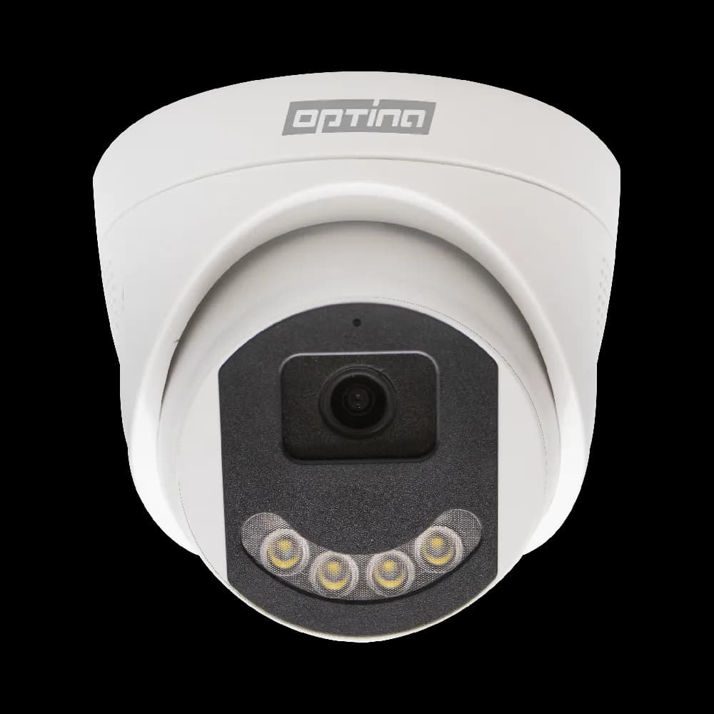 دوربین مداربسته آپتینا مدل PHOBOS 200WSF-SCA | دام | آنالوگ(CVI) | 2 مگاپیکسل | پلاستیکی | میکروفون دار | دید در شب رنگی تا 40 متر