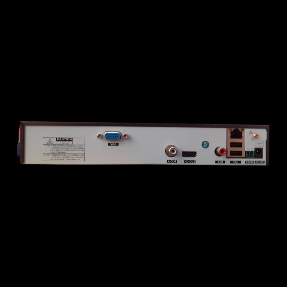 دستگاه ذخیره ساز (NVR) آپتینا مدل ONR-8120H-4K | بیست(20) کاناله | کیفیت ضبط 4k | سرور داخلی | با چیپ های‌سیلیکون(Hisilicon) — تصویر ۲