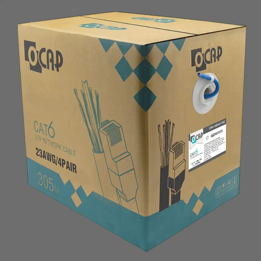 کابل شبکه CAT6 UTP اوکپ مدل ONC-660UI-48C