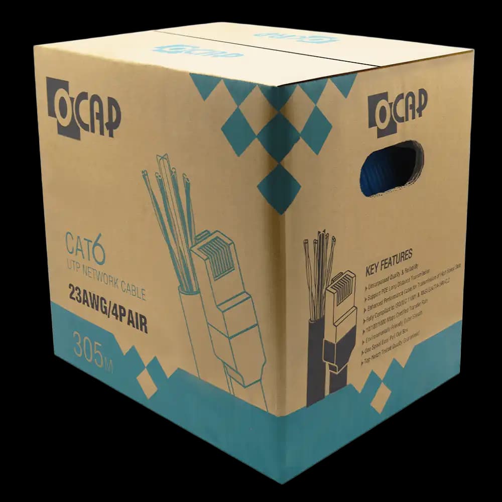 کابل شبکه CAT6 UTP اوکپ مدل ONC-660UI-48C — تصویر ۲