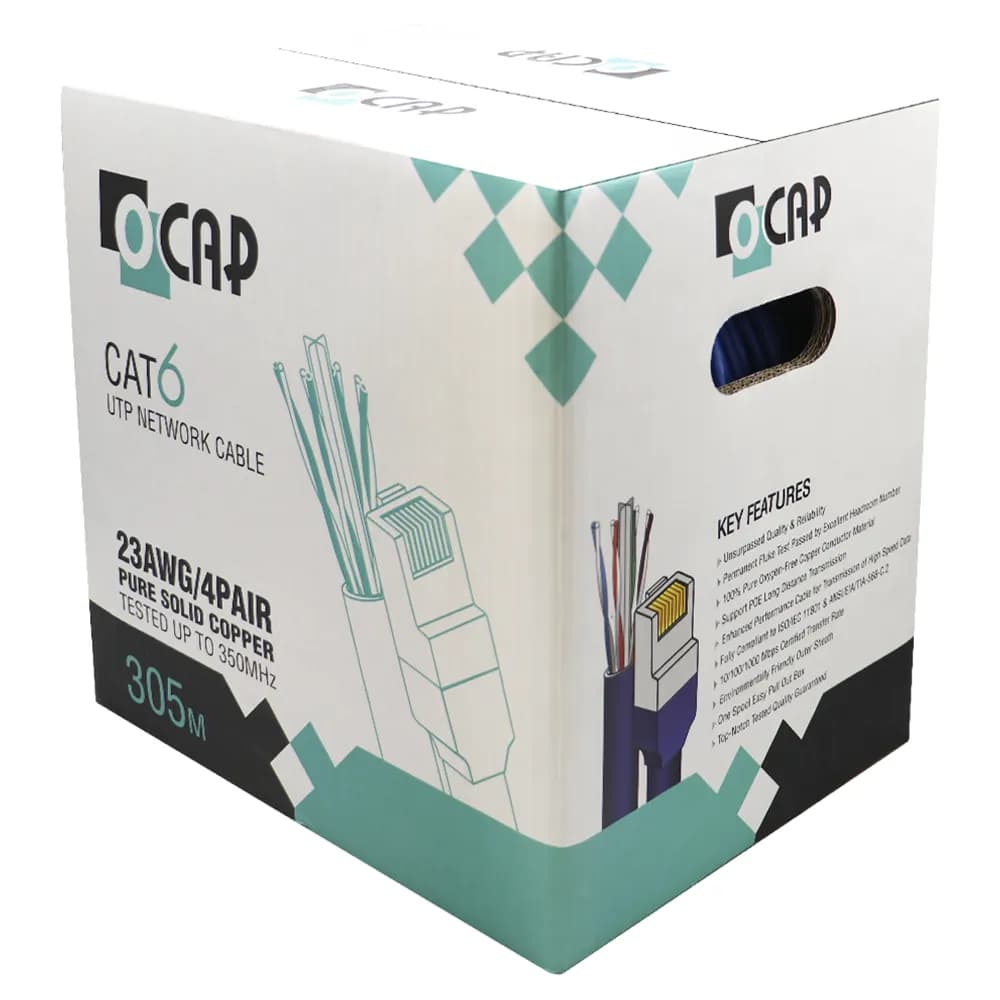 کابل شبکه CAT6 UTP اوکپ مدل ONC-620UI — تصویر ۳
