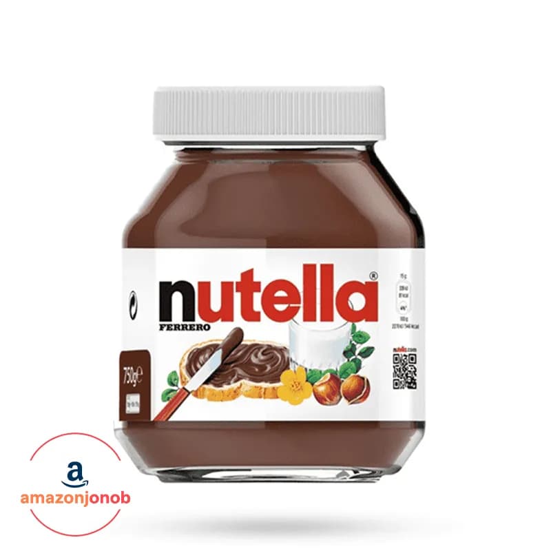 نوتلا Nutella ایتالیایی وزن ۷۵۰ گرم — تصویر ۲