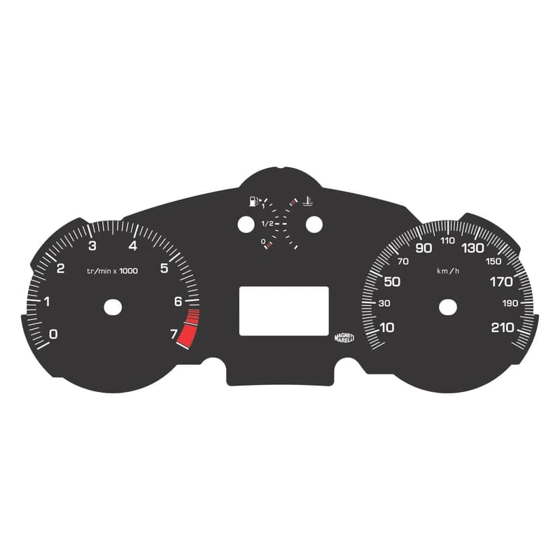 صفحه پشت کیلومتر مشکی پژو 207 دنده ایی (ارتقا یافته)