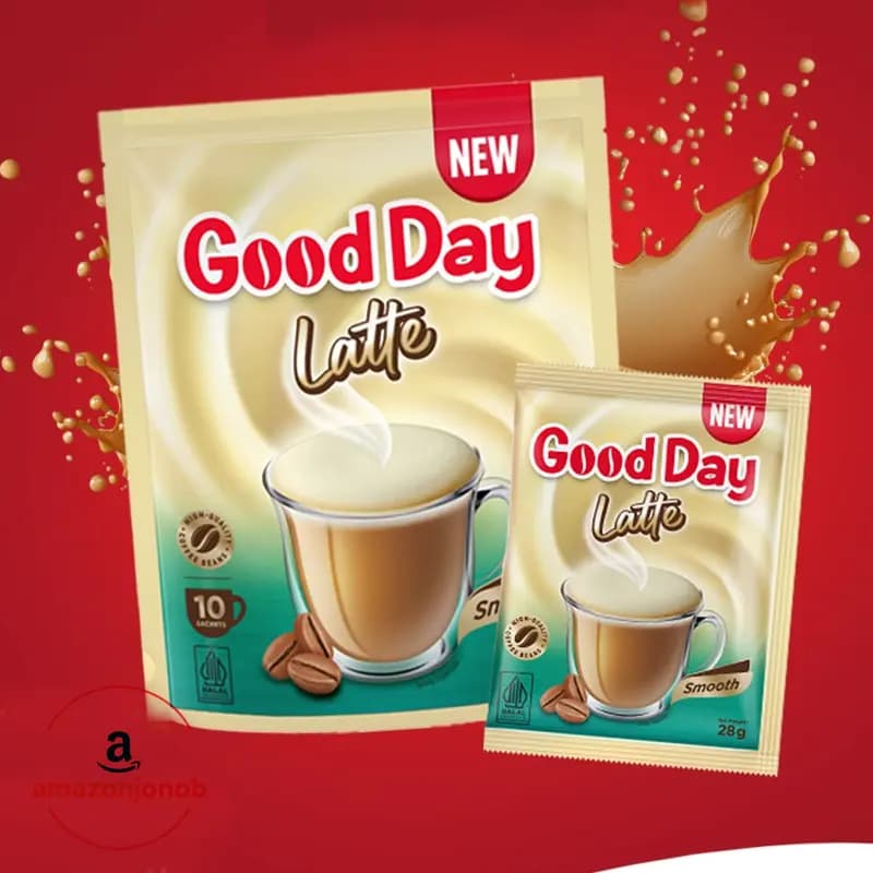 گوددی لاته Goodday Latte بسته 10 عددی (اورجینال) — تصویر ۲