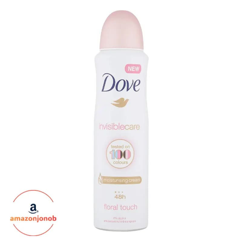 اسپری ضد تعریق زنانه داو Dove مدل Invisible Care Floral Touch حجم ۲۵۰ میل