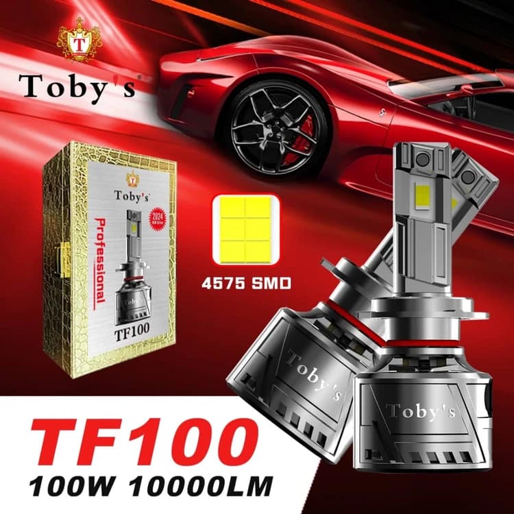 هدلایت TF100 برند توبیز پایه H4 (گارانتی تعویض) — تصویر ۲