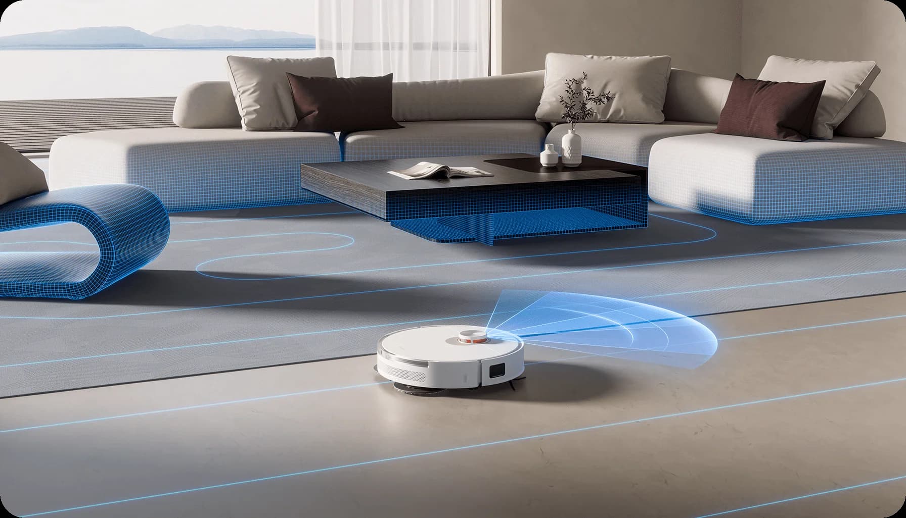 جارو رباتیک شیائومی Xiaomi Robot Vacuum S20Plus — تصویر ۶