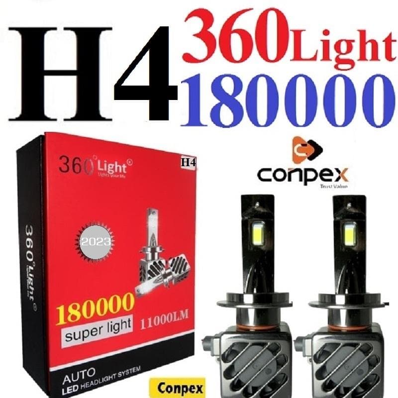 هدلایت کانپکس مدل Light 360 پایه H4 ( دو عددی با گارانتی) — تصویر ۶