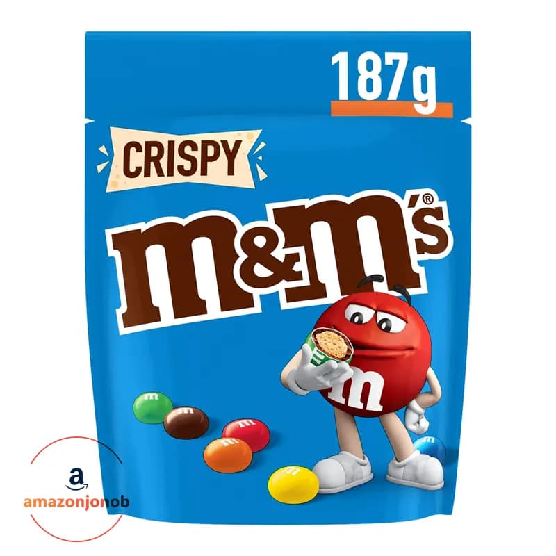 اسمارتیز ام اند ام M&M با مغز کریسپی 187 گرم — تصویر ۲