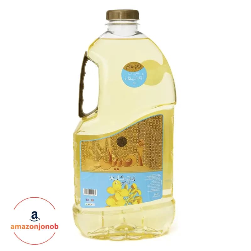روغن مایع کانولا اصیل 3 لیتر (محصول امارات)