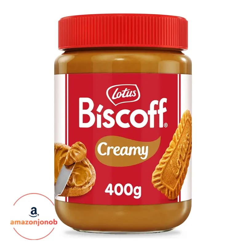 کرم بیسکویت لوتوس کرمی ۴۰۰ گرمی Lotus Biscoff Creamy Spread