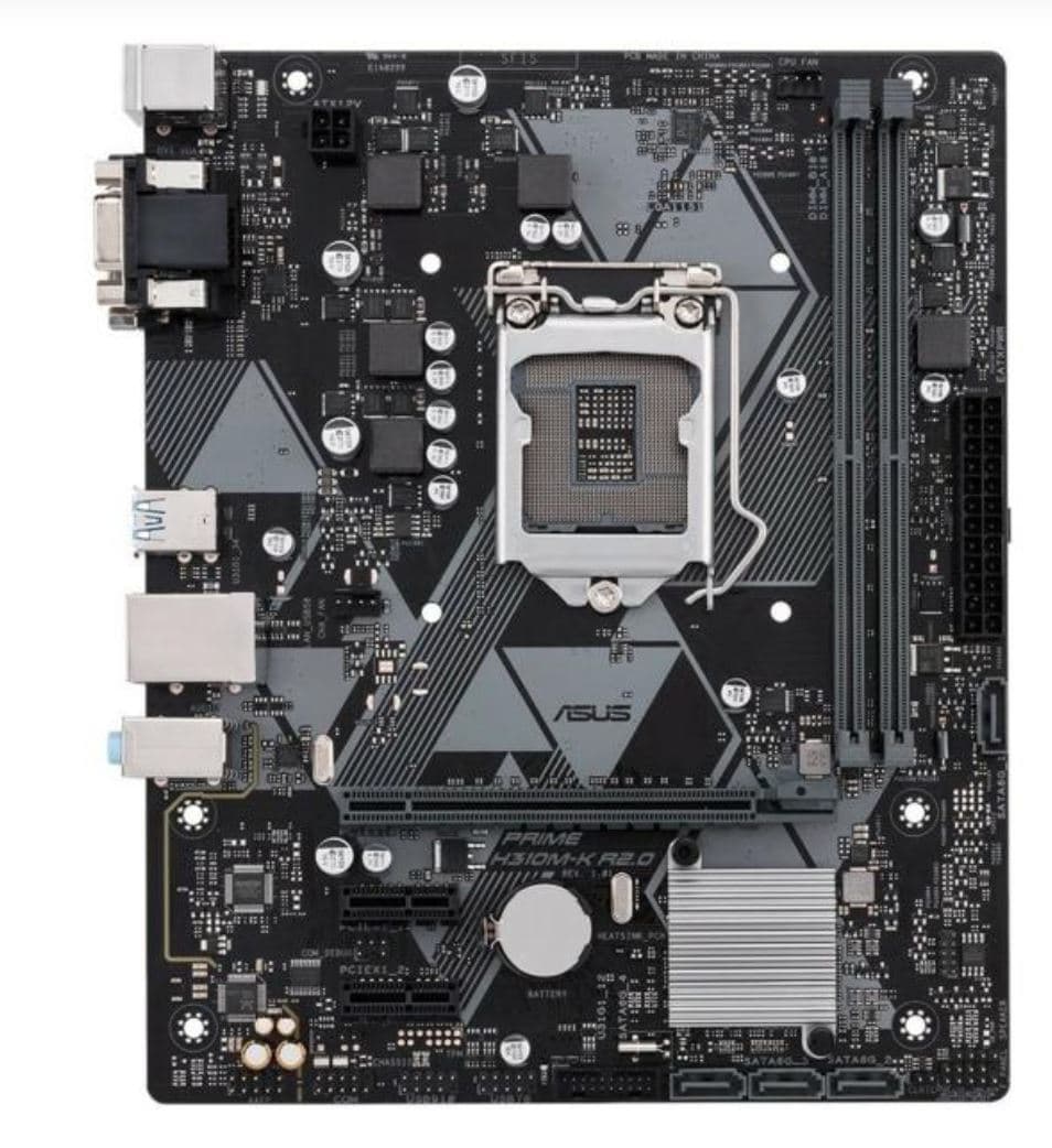 مادربرد ASUS H310MK-قدرت و پایداری بی نظیر ! — تصویر ۲