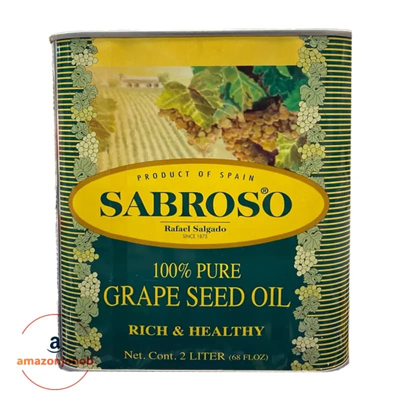 روغن هسته انگور سابروسو Sabroso حجم 2 لیتر (اسپانیایی)