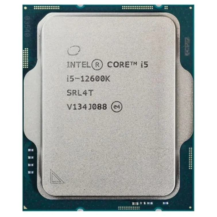 پردازنده بدون باکس اینتل core i5 12600k alder lake استوک — تصویر ۳