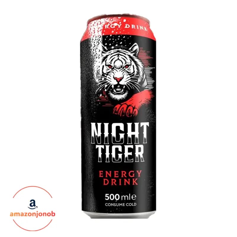 انرژیزا نایت تایگر night tiger حجم ۵۰۰ میلیلیتر