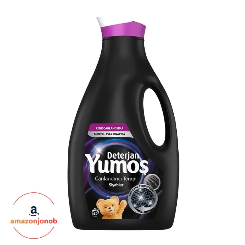 مایع لباسشویی یوموش مناسب لباس های تیره و مشکی حجم 2520 میل