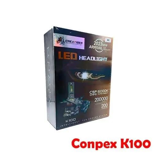 هدلایت کانپکس مدل K100 پایه H7 ( دو عددی با گارانتی) — تصویر ۹